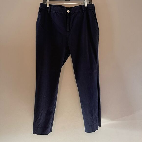 Lauren Ralph Lauren Navy Pants | SZ 12 Petite - Picture 2 of 8